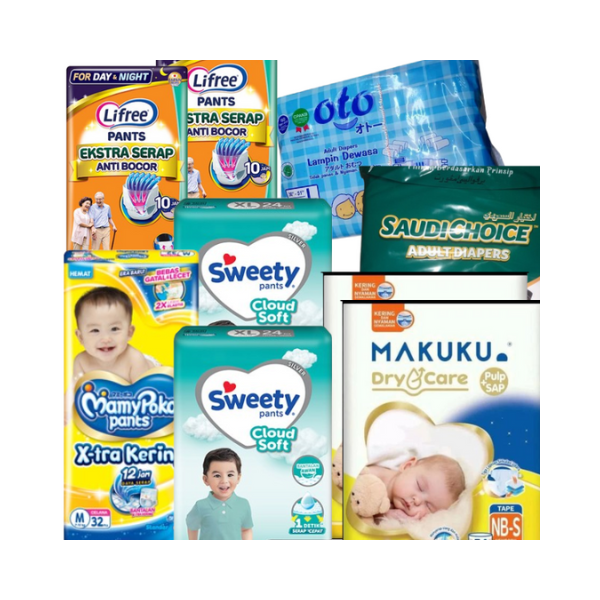 Pampers bayi dan lansia Gondang Mart